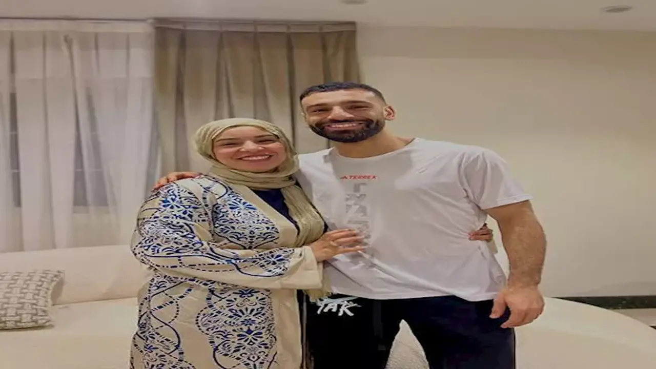 طريقة تفاعل رباب صلاح مع لقطات تجمع أبناء النجم محمد صلاح وأطفالها